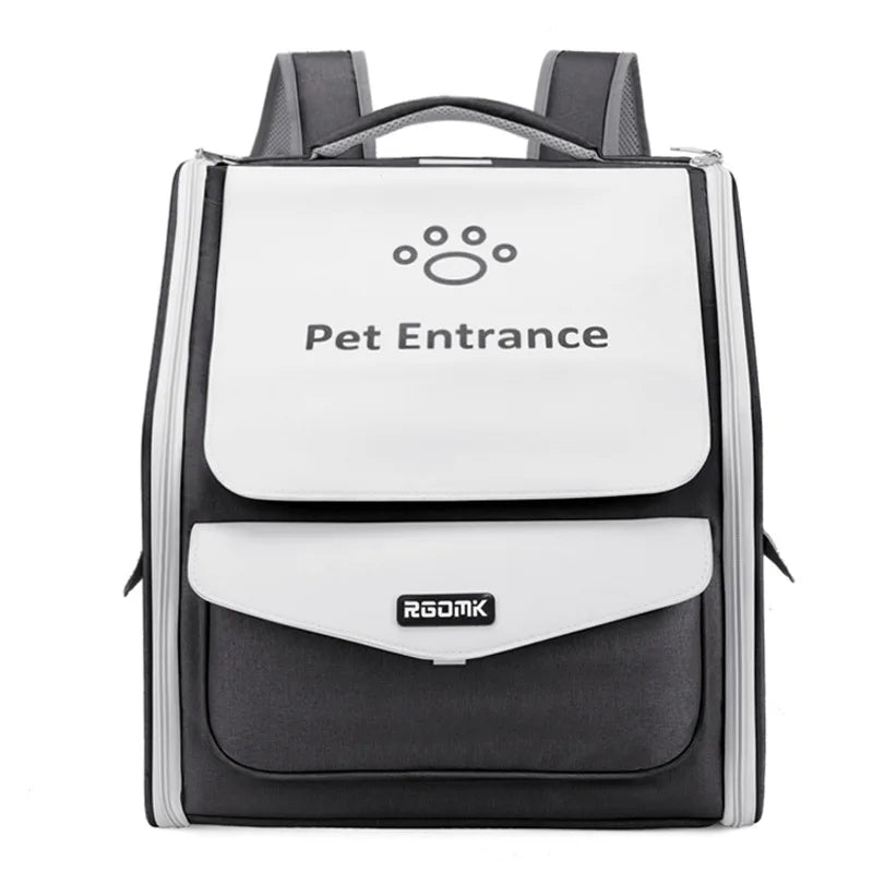 Breathable Foldable Pet Stroller Backpack Carrier for Cats Dogs