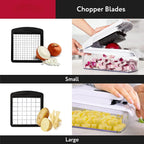 Vegetable Chopper and Spiral Slicer with Container Set