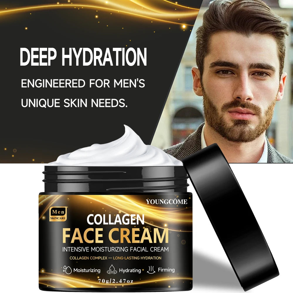 Men's Retinol Collagen Firming Moisturizing Face Cream