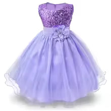 Flower Girl Tulle Lace Princess Dress