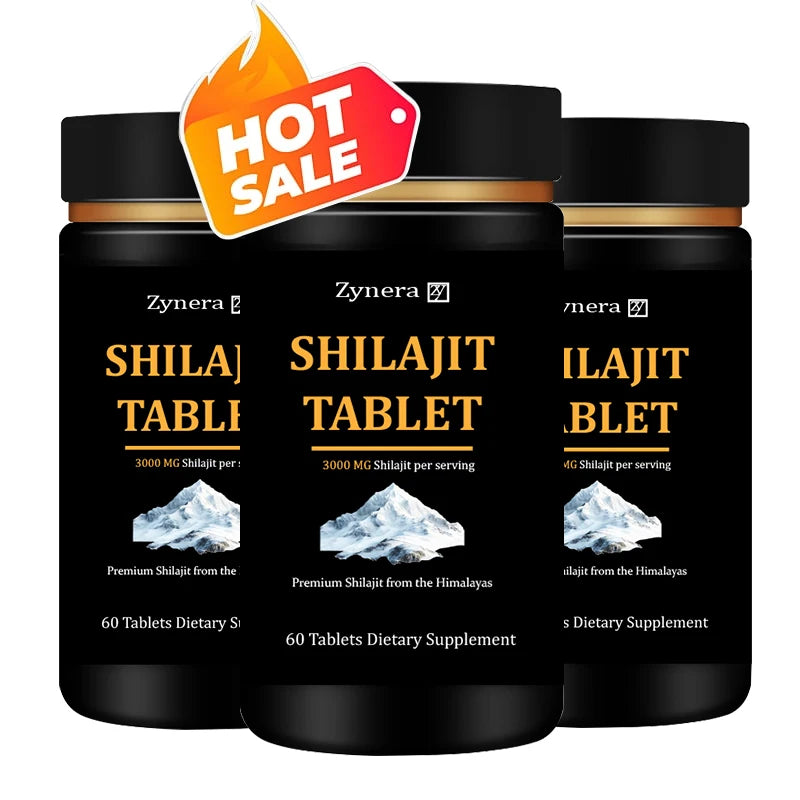 Shilajit Stamina Muscle Support Dietary Supplement Tablets