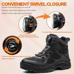 Men's Steel Toe Puncture-Proof Work Boots