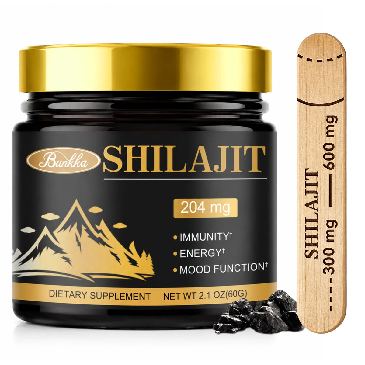 Shilajit Energy & Cognitive Support Dietary Supplement Resin