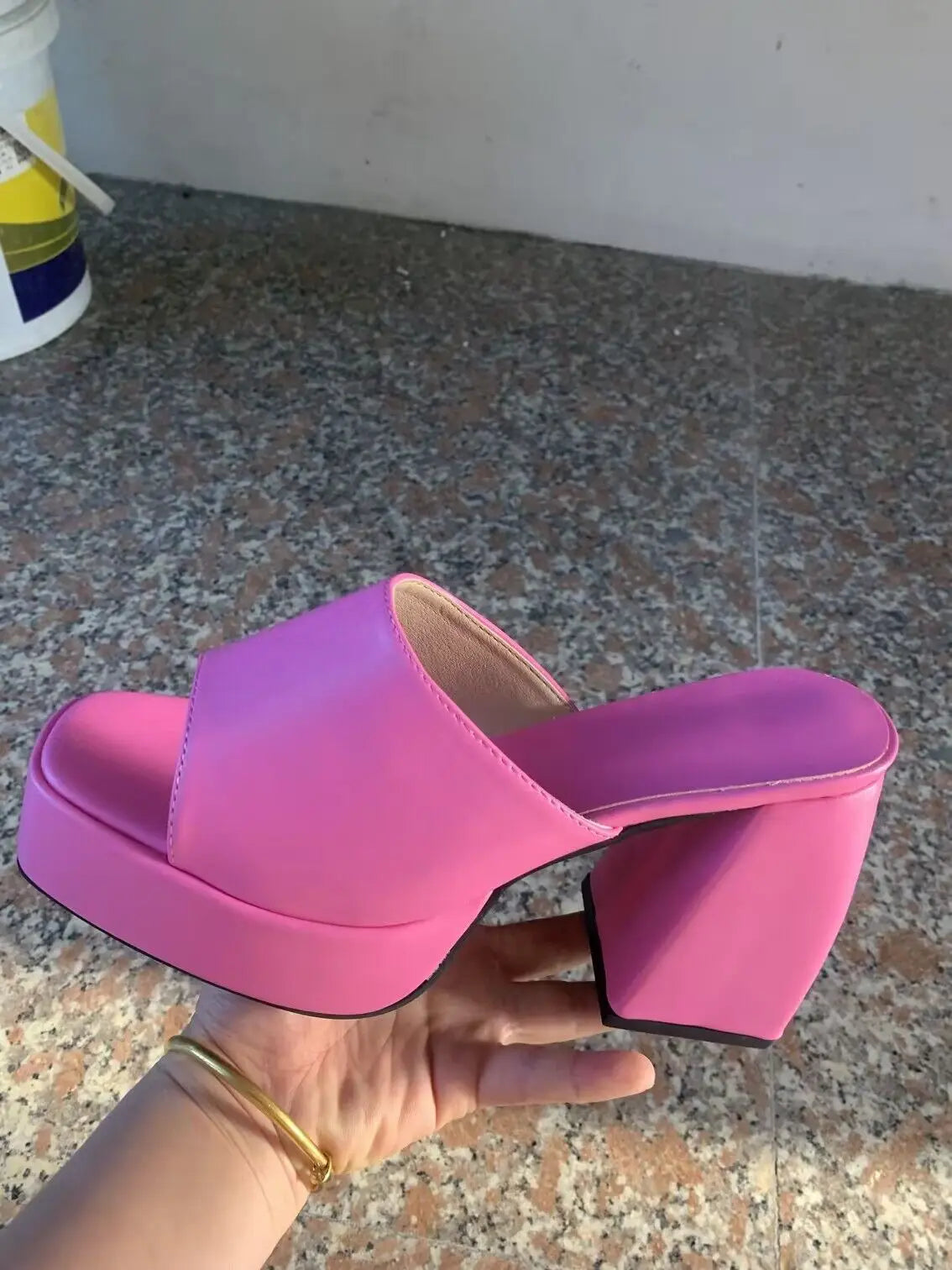 Women's Fashion Platform Thick High Heel Sandals