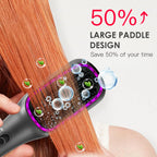 Electric Hot Air Comb and Anion Hair Straightening Brush