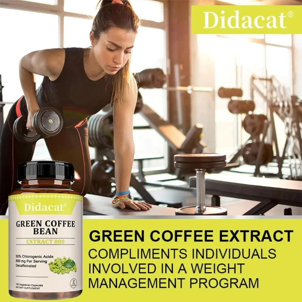 Green Coffee Bean Capsules for Appetite & Weight Support