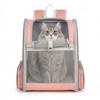 Large Capacity Pet Backpack Carrier for Cats Dogs