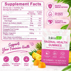 Vaginal Probiotic pH Balance Immune Support Dietary Supplement Gummies