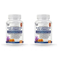 15-in-1 Eye Formula Supplement Lutein Zeaxanthin Bilberry 60 Veggie Caps