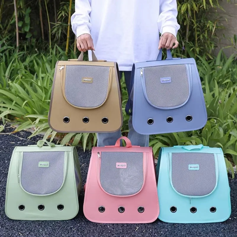 Portable Breathable Pet Carrier Backpack for Cats Dogs