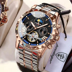 Men's Luxury Hollow Tourbillon Automatic Mechanical Watch