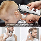 Men Professional Cordless Hair Clipper Rechargeable Trimmer 809A