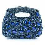 Women's Luxury Rhinestone Top Handle Evening Clutch Bag
