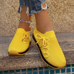 Women's Breathable Mesh Walking Flat Casual Sneakers 2026