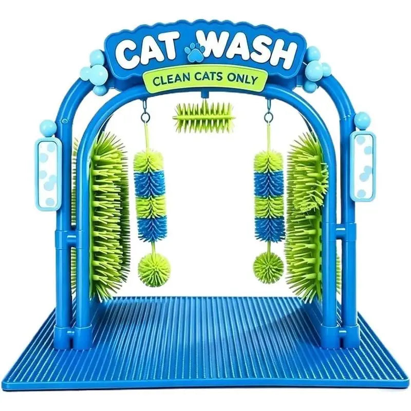 Self Grooming Cat Arch with Soft Brushes