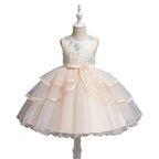 Flower Girl Tulle Lace Princess Dress