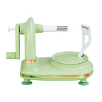 Hand-Cranked Manual Fruit Peeler with Divider and Spare Blades