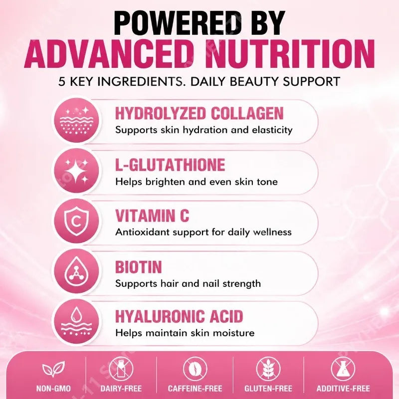 Gluta Glow Sparkle Collagen Hydration Powder 30 Servings