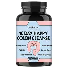 10 Day Colon Cleanse Detox with Milk Thistle & Dandelion Root
