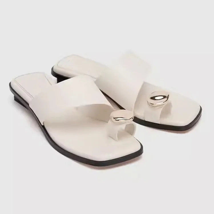 Women's Open Toe Platform Beach Slide Slippers