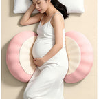 Pregnancy Side Sleeping Body Pillow Memory Foam Leg Support