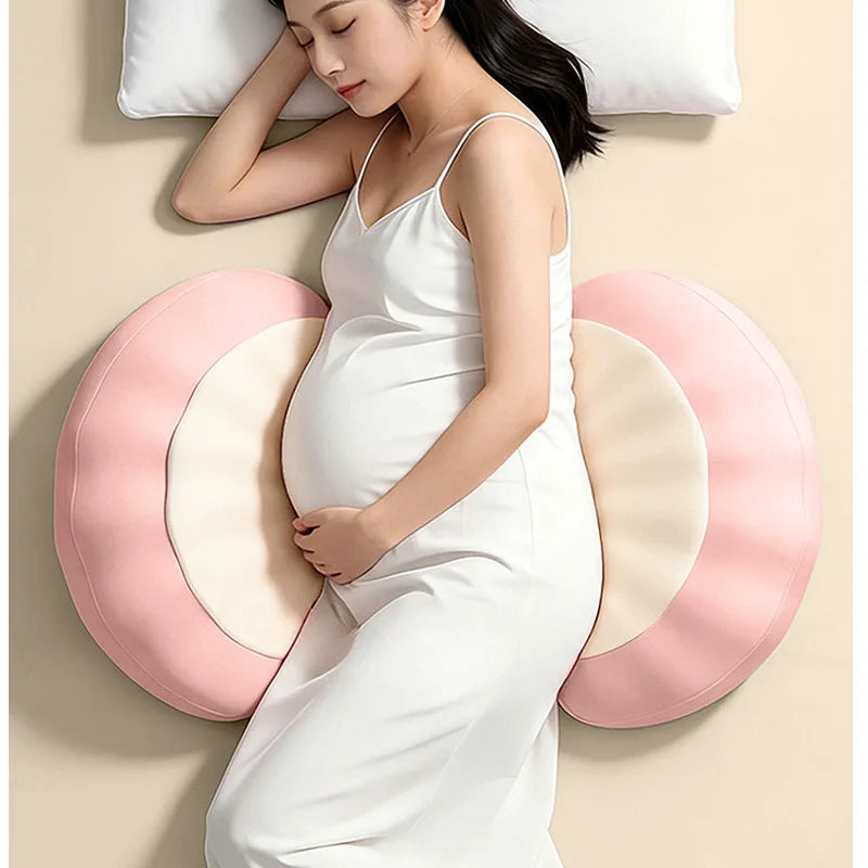 Pregnancy Side Sleeping Body Pillow Memory Foam Leg Support