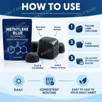 Methylene Blue Cognitive and Energy Support Dietary Supplement Gummies