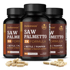 Saw Palmetto Capsules for Prostate and Hair Health