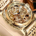 Men's Automatic Tourbillon Hollow Mechanical Watch