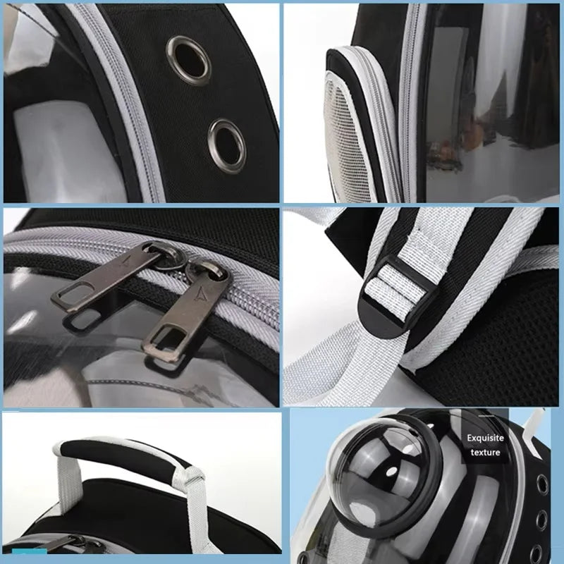 Breathable Space Capsule Pet Carrier Backpack for Cats Dogs