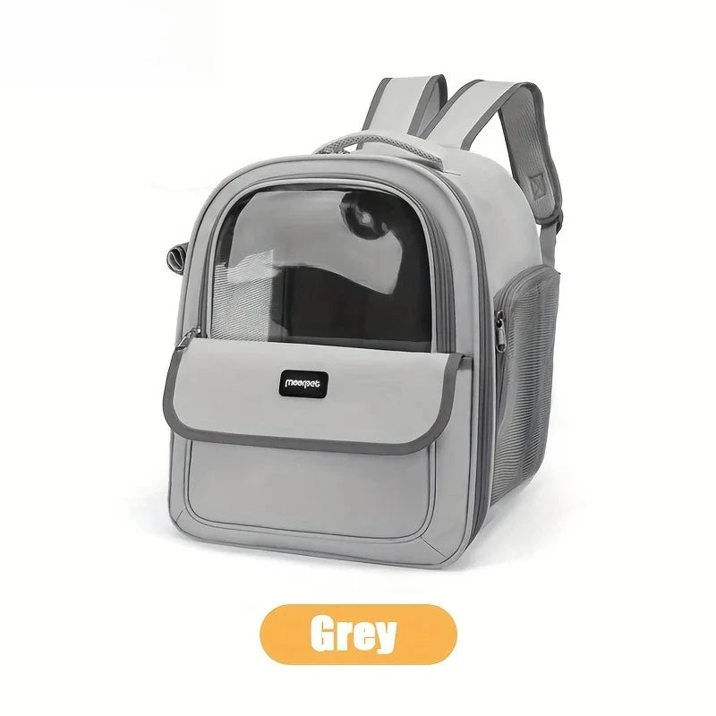 Breathable Transparent Capsule Pet Carrier Backpack for Cats Dogs