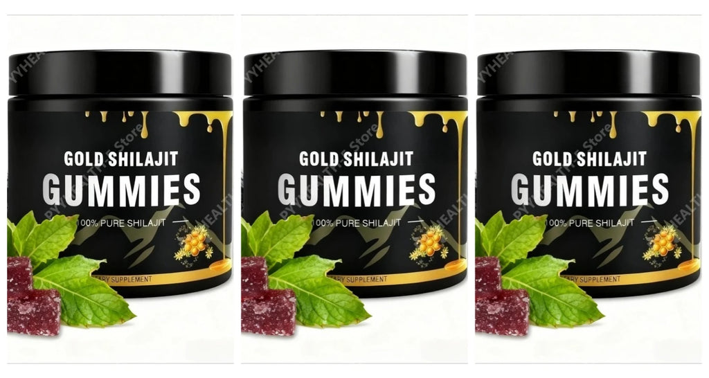 Shilajit Manuka Honey Cognitive Wellness Dietary Supplement Gummies
