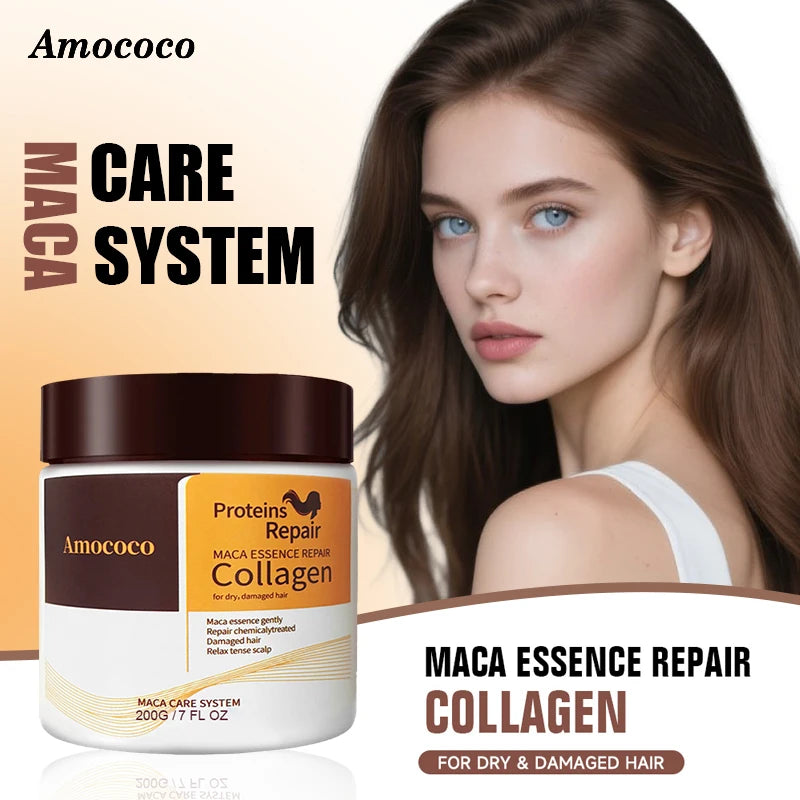 Protein Collagen Hair Mask for Dry Damaged Hair 6.8 fl oz