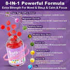 Saffron Mood and Sleep Support Dietary Supplement Gummies