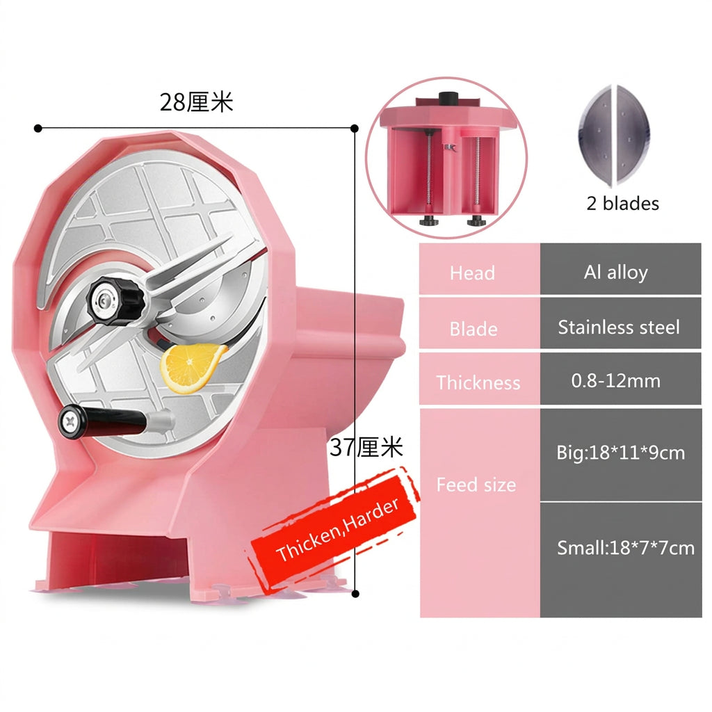 Multifunctional Manual Fruit and Vegetable Slicer