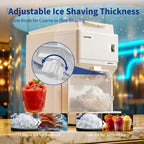 Commercial Electric Ice Shaver and Snow Cone Maker