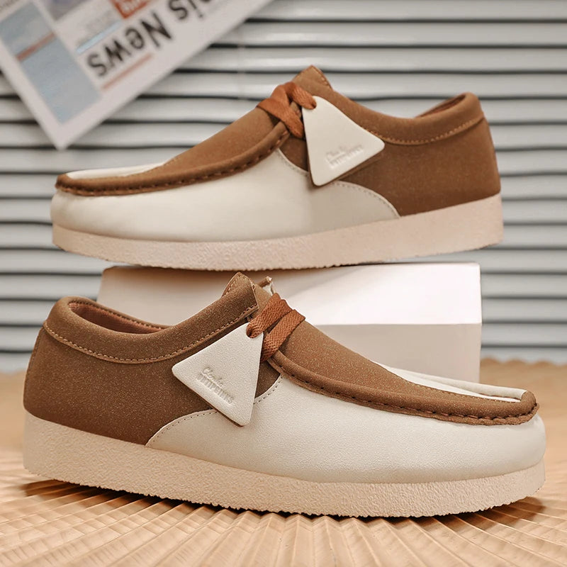 Men's Slip-On Patchwork Casual Shoes