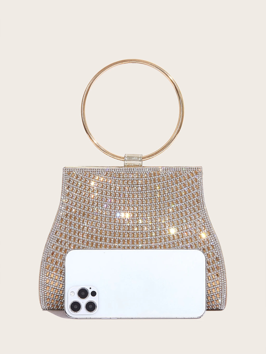 Women's Luxury Rhinestone Evening Clutch Bag