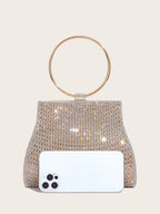 Women's Luxury Rhinestone Evening Clutch Bag
