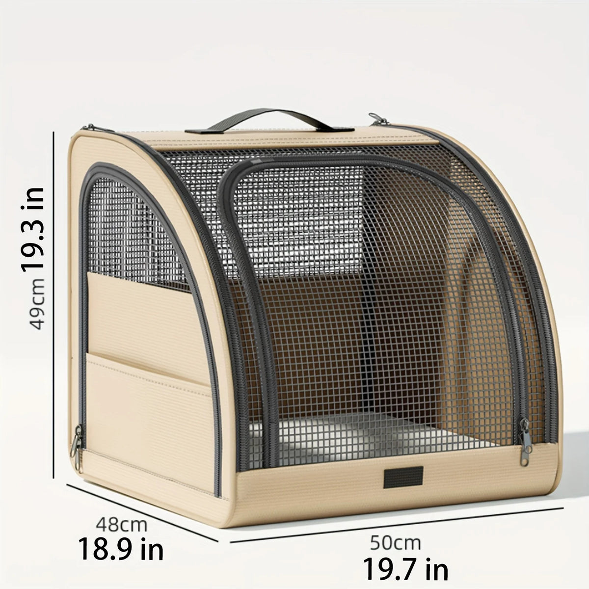 Portable Pet Car Bed Travel Seat for Dogs Cats