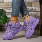 Women's Breathable Mesh Platform Sneakers