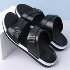 Men's Breathable Soft Sole Anti-Slip Beach Slide Slippers