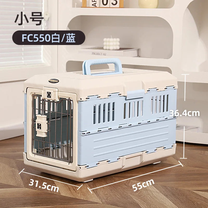 Premium Foldable Pet Carrier Backpack for Cats Dogs