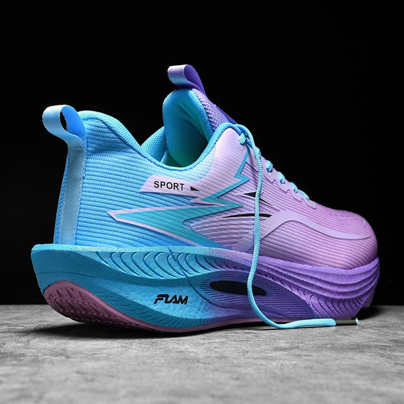 Women's Lightweight Cushioned Running Shoes with Carbon Plate