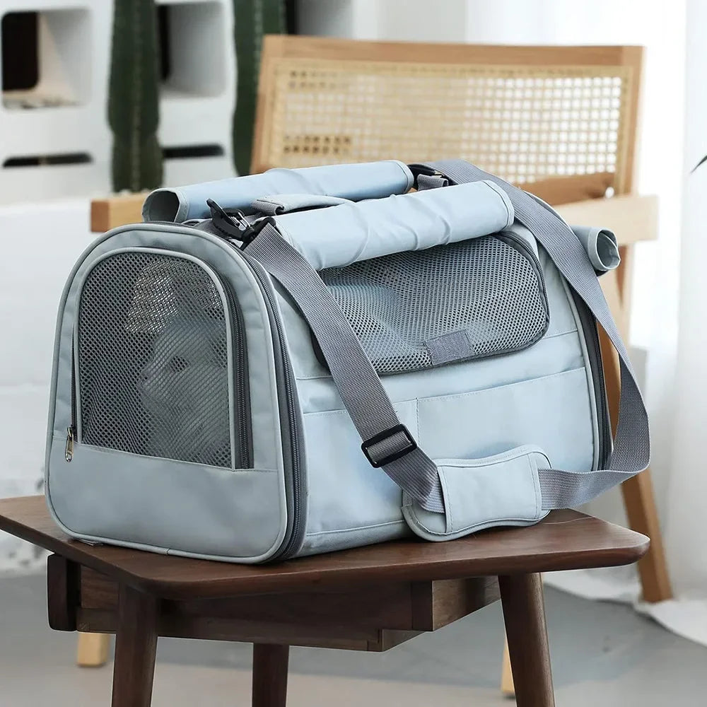 Portable Foldable Pet Travel Carrier Bag for Cats Dogs