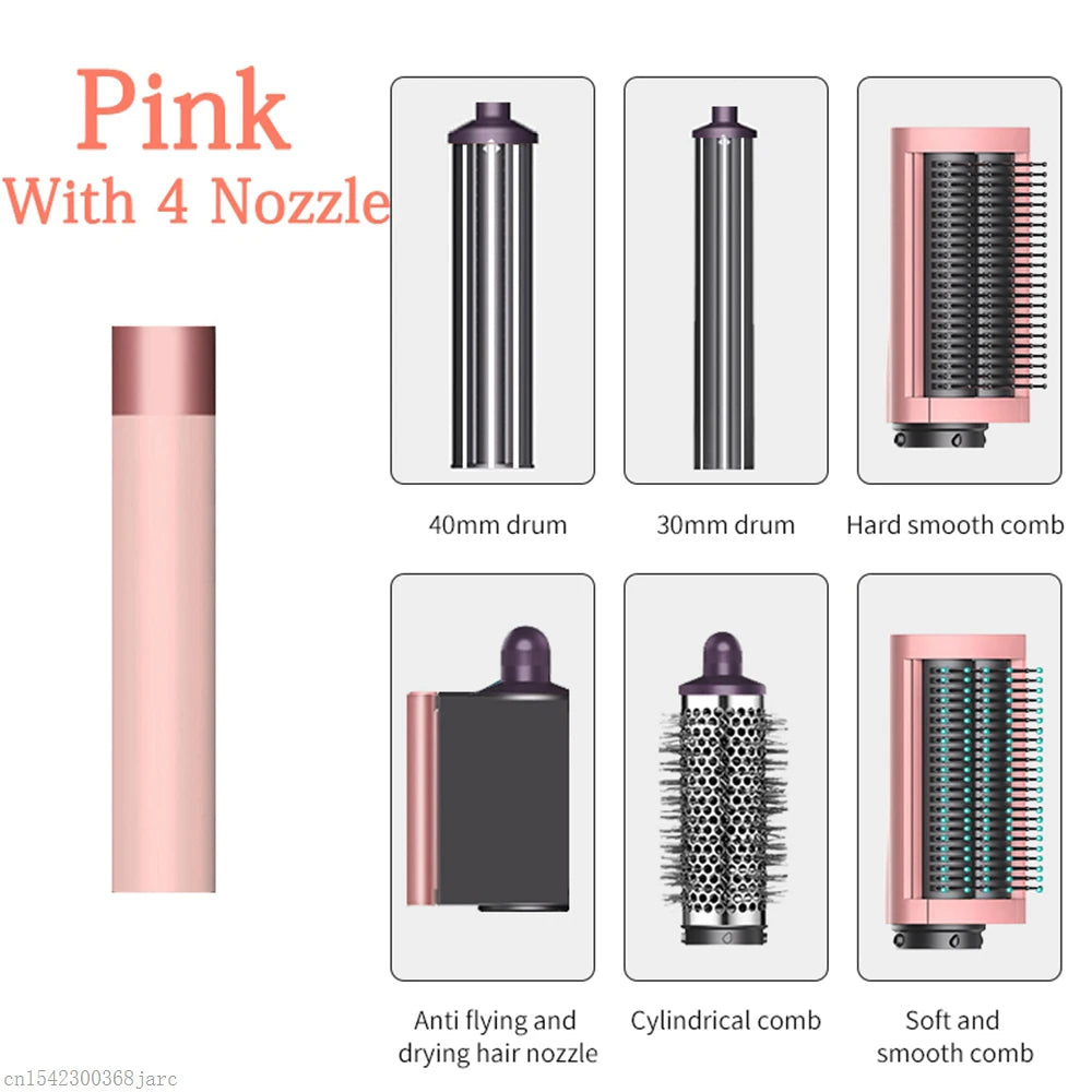 Professional Multi Hair Styler and Hot Air Brush Dryer X9