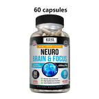 Nootropic Brain Support Supplement Memory Focus Capsules