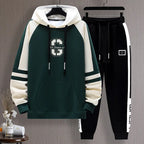 Men's Cotton Hoodie and Jogger Two Piece Set