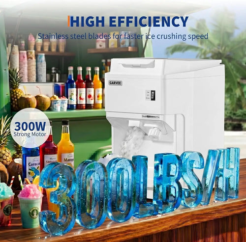 Commercial Electric Ice Shaver and Snow Cone Maker
