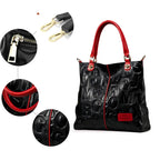 Women's Genuine Leather Handbag Shoulder Tote Bag